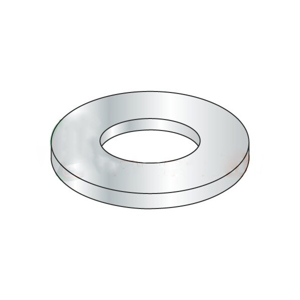 Newport Fasteners Flat Washer, For Screw Size M10 , Steel Zinc Plated Finish, 2000 PK 289140 - main
